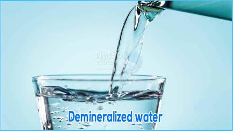 Making demineralized water - how does it work?